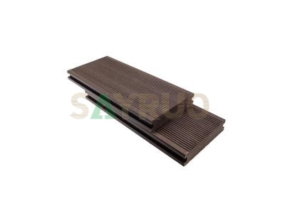 Textura de madera maciza al aire libre de alta calidad Resistente a los UV WPC fabricante de la junta