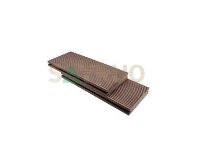 barato anti-grieta WPC Tablero al aire libre de plástico de madera de cubierta de madera