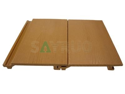 Revestimiento de pared WPC de panel compuesto de plástico de madera duradero para exteriores a precios de fábrica