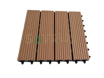 30x30cm DIY patio de madera que se enclavija baldosas para pisos
