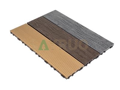 Composite Tile Set WPC Decking Tiles