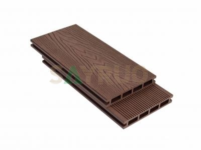 embossed woodgrain composite decking
