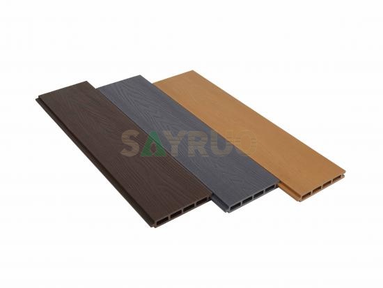 deep embossing wood grain wood plastic composite fence