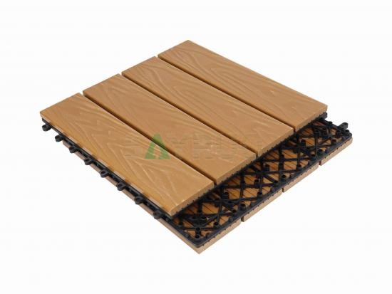 Composite Tile Set WPC Decking Tiles