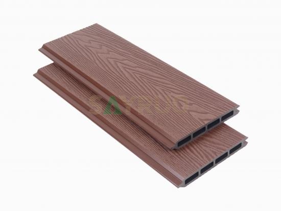 Co-extrusion wood plastic composite fence