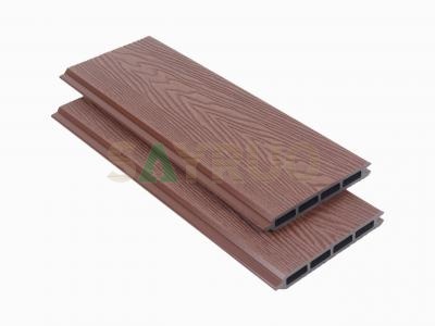 Tablero de cerca WPC coextruido de generación 1.5 premium con relieve y protección anti-UV